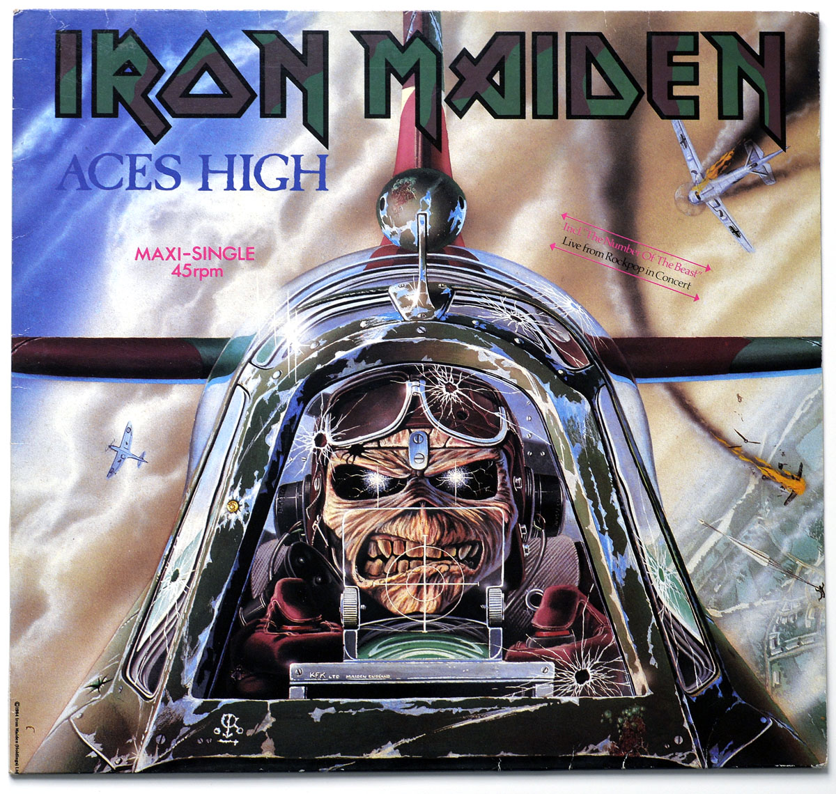 High Resolution Photo #10 IRON MAIDEN - Aces High Europe